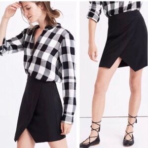 Madewell :    Wrap Mini Skirt